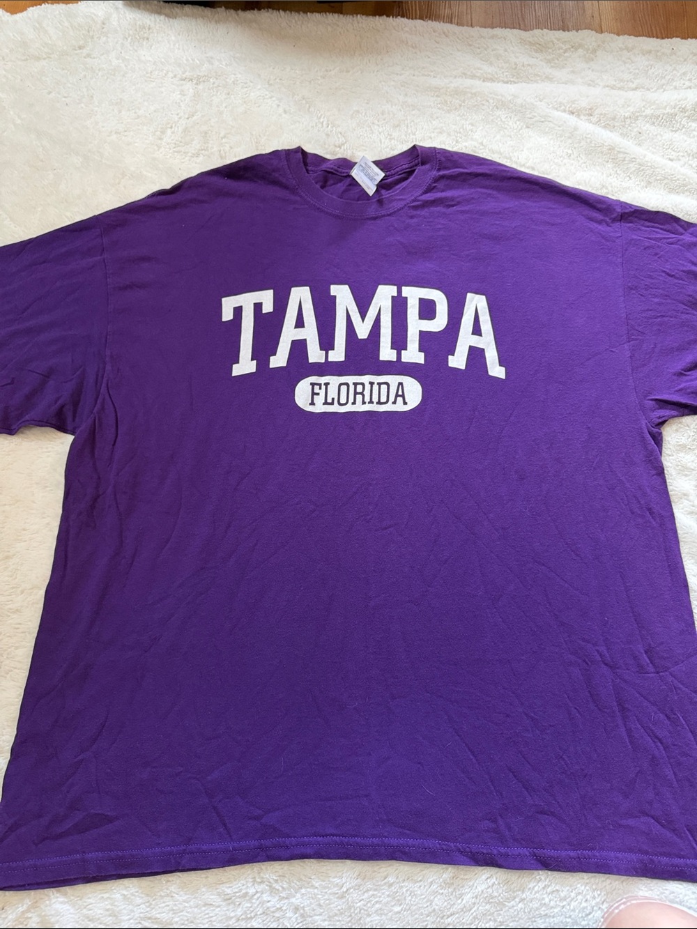 Tampa Florida Cotton Crewneck Tee